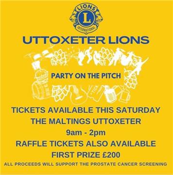  - This Saturday - Get your Party on the Pitch tickets