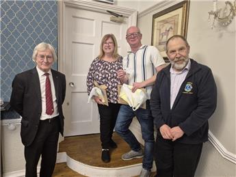 Welcome to Tracy and Karl our New Members